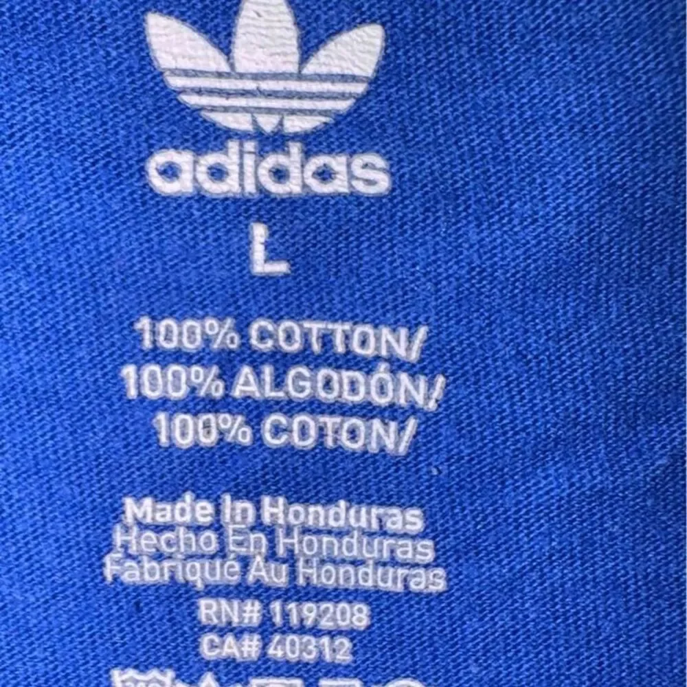 Adidas Men's Blue T-shirt